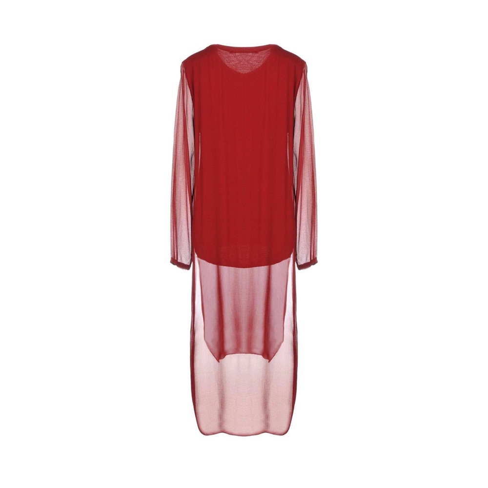 🖤 Italian Slit Sheer Tunic XS
